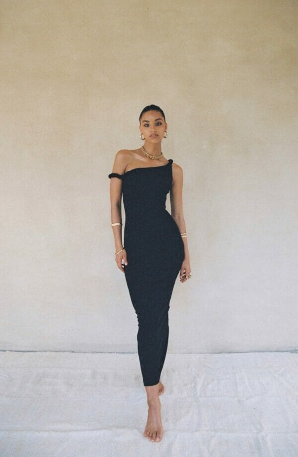 LONG POPPY DRESS